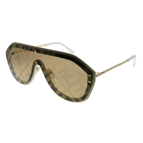 fendi ff shield sunglasses|fendi unisex sunglasses.